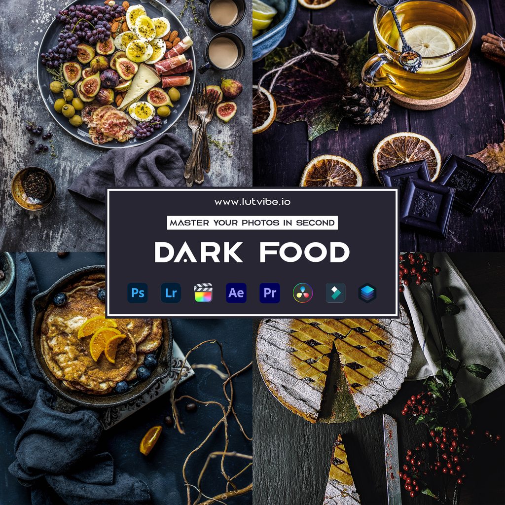 Dark Food Preset Collection